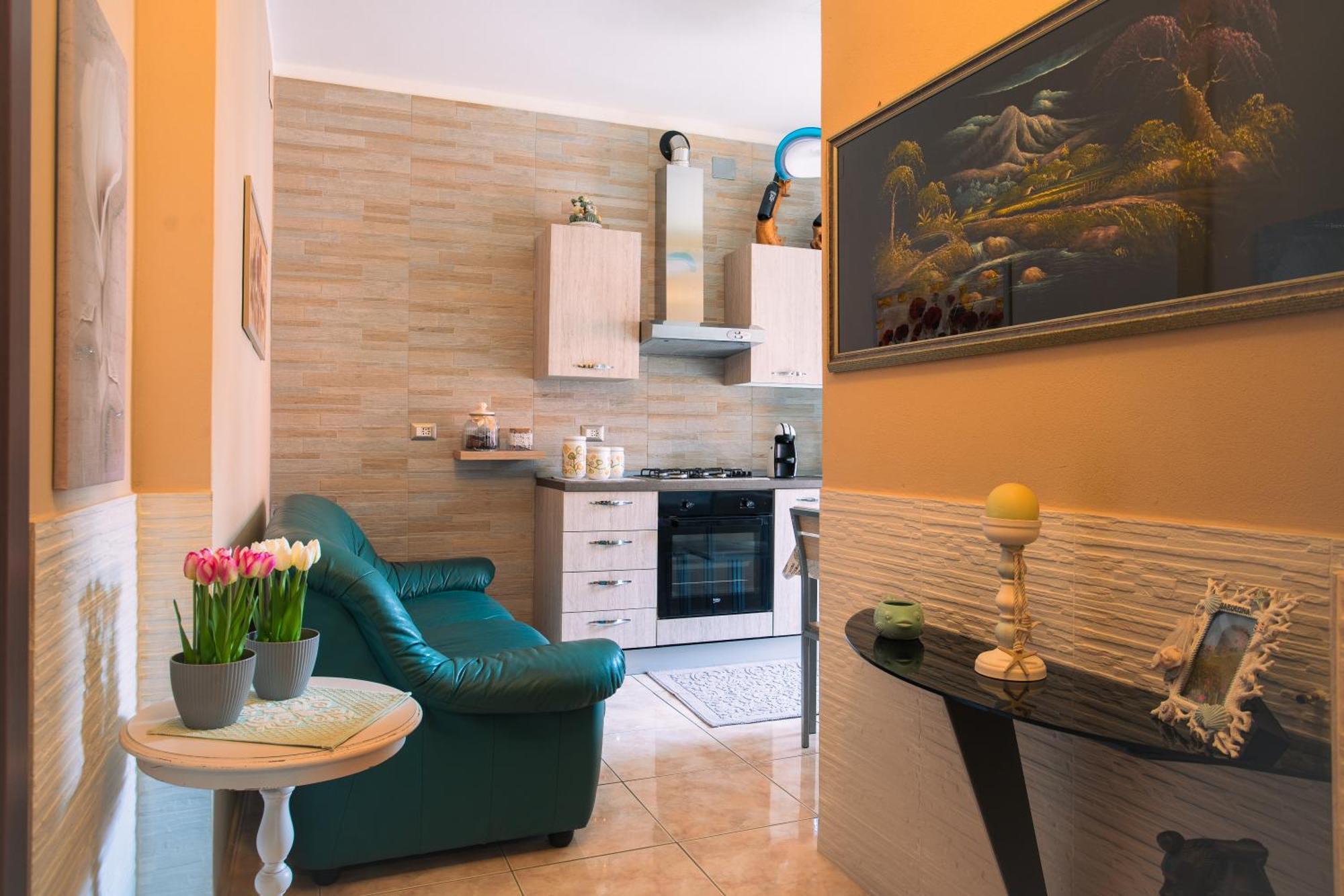 Le Due F Apartment Portoscuso Bagian luar foto