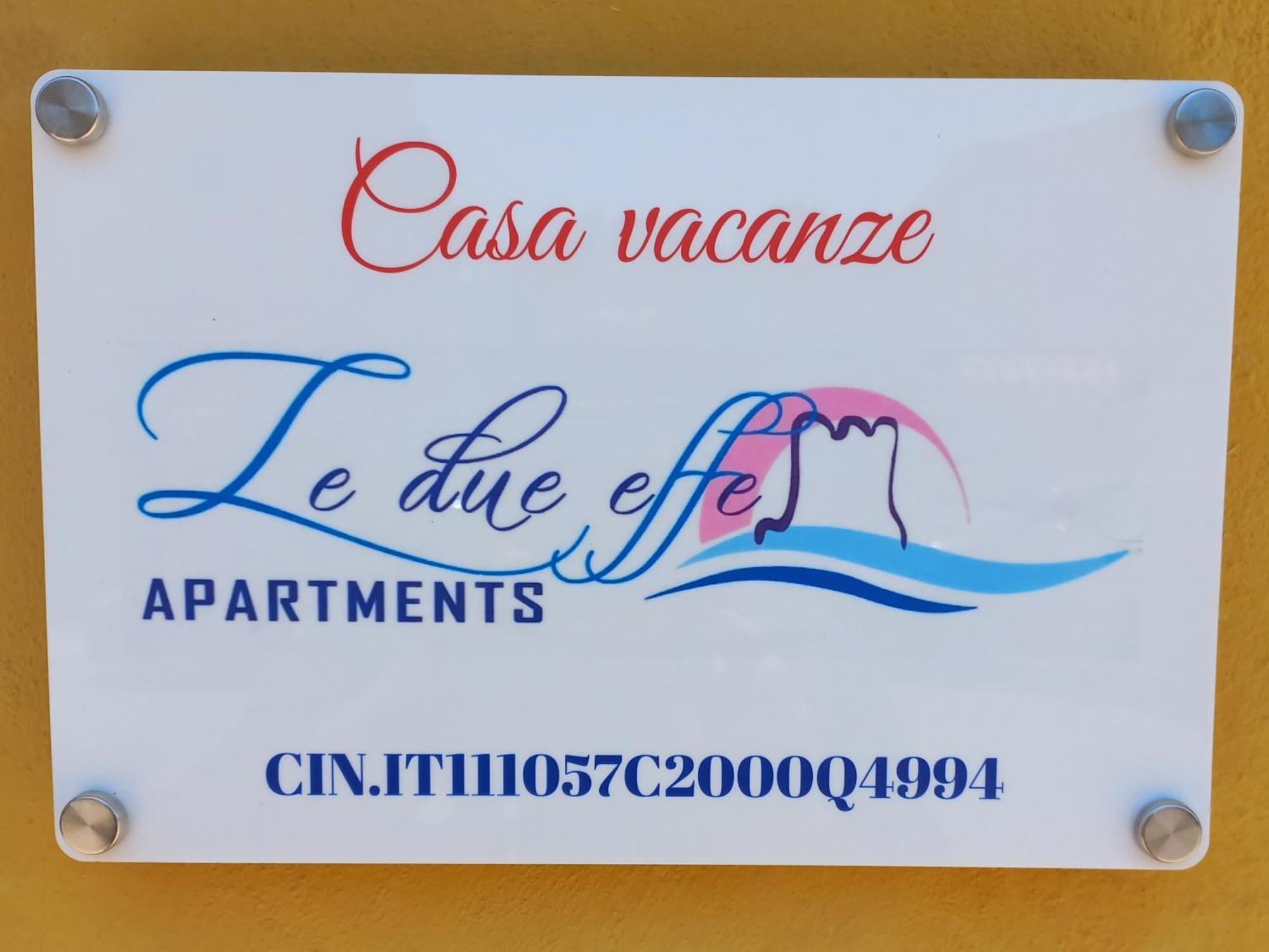 Le Due F Apartment Portoscuso Bagian luar foto